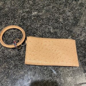 Ovation Ostrich Big O Key Ring & Wallet